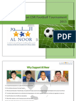 Al Noor Ramadan CSR Football Tournament 2015 - Sponsorship Proposal