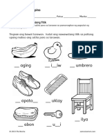 Pagsulat NG Nawawalang Titik - 3 PDF