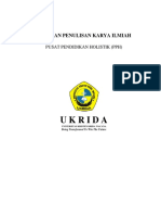 Panduan Penulisan Karya Ilmiah UKRIDA PDF