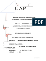 Estadistica de Negocios I