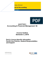 ACCT1511 Accounting and Financial Management 1B S22016