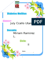 Diabetes Mellitus MONOGRAFIA