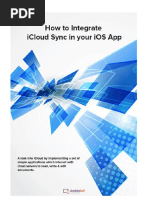 How To Integrate ICloud Sync in Your App