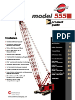 (0136 Ton) Grua Reticulada - Manitowoc Model 555