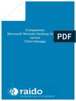 Citrix Vs Remote Desktop Service
