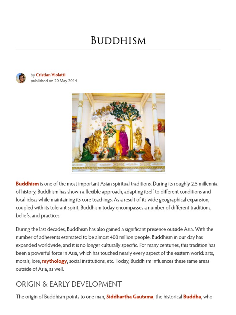 Buddhism Ancient History Encyclopedia.pdf Noble Eightfold Path