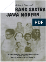 Antologi Biografi Pengarang Sastra Jawa Modern