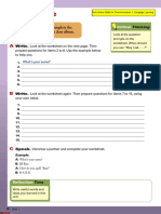 Interview a Classmate and Create a Profile