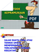 Metode Kepramukaan