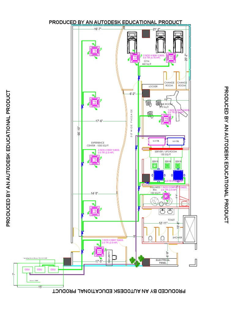 Gym Facility Layout and Specifications | PDF