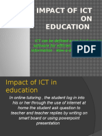 Impact of ICT On Education