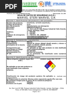 MACROPOXY 646 Hoja de Seguridad PDF | PDF | Agua | Toxicidad