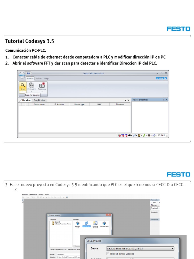 Tutorial de Codesys 3.5 en Español | PDF | Ingeniería Informática ...