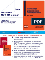 DR Fuad Mirzayev of WHO Global TB Programme Presenting in Webinar in Lead Up To TB 2016 and AIDS 2016