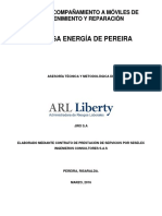 Informe Energía de Pereira Marzo