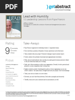 Lead With Humility Krames 