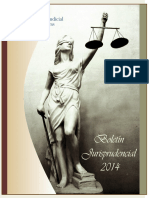 Boletín de Jurisprudencia 2014
