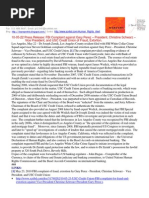 10-05-22 Press Release: FBI Complaint Against Gary Perez - President, Christine Schwarz - Vice President, and USC Credit Union of Fraud, Extortion S