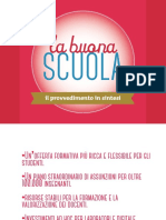 La Buona Scuola Sintesi Schede