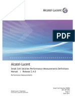 Alcatel-Lucent Small Cell Solution Performance Measurements Definitions Manual