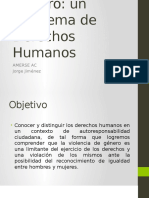 Conferencia Violencia de Género, Problema de derechos humanos.pptx