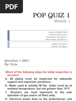 Pop Quiz 1