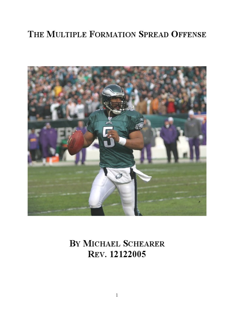 Multiple Formation Spread Offense | PDF | Sports Rules And Regulations ...