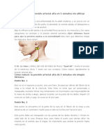 Cómo Reducir La Presión Arterial Alta en 5 Minutos Sin Utilizar Ningún Fármaco