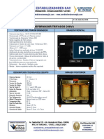 Cotz Transformador 20KVA - Trifasico - NOVINSA - Willian Huaman