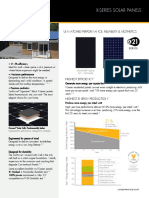 Ds x21 Series 335 345 Residential Solar Panels Datasheet