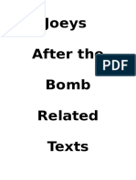 After The Bomb Related Texts