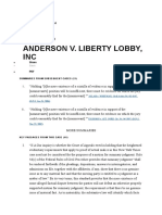 Anderson v. Liberty Lobby, Inc. 477 U. S. 242 (1986)