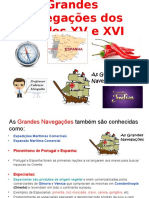 Grandes Navegações Dos Séculos XV e XVI