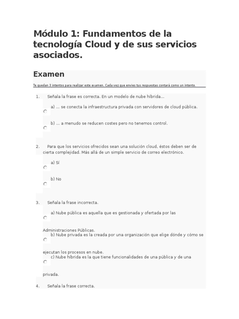 Modelos de Nube y Ventajas del Cloud Computing | PDF | Plataforma como ...