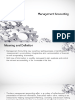 Management Accounting Meaning, Objectives & Scope
