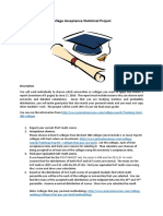 College Acceptance Statistical Term Project