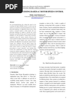 Image Processing Technique For Ac Motor Speed Control