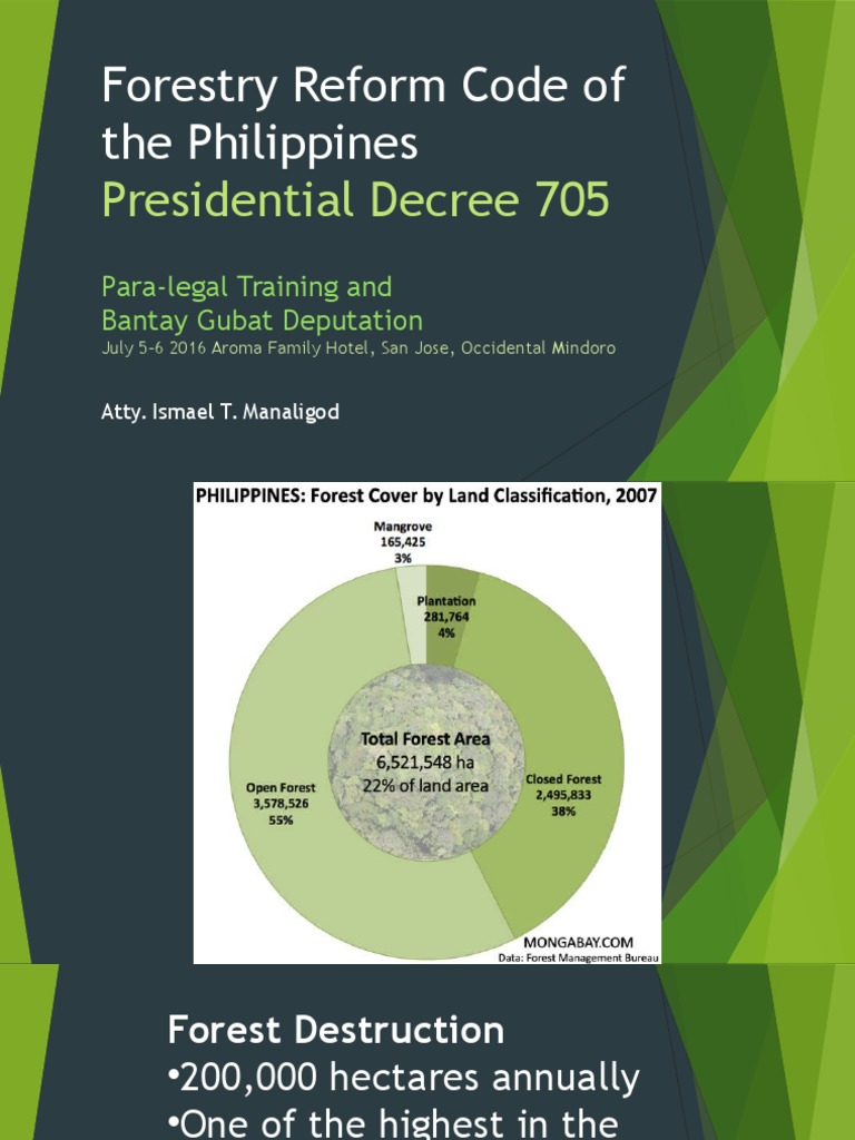 Forestry Reform Code Overview | PDF | Theft | Lumber