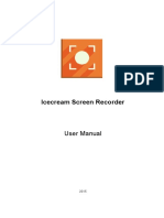 Icecream Screen Recorder Manual