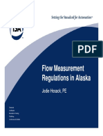 Flow Measurement Regulations in AK Presentation PDF