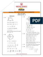 NSTSC - Class 9 Solution L I