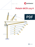 Grua LM Potain MCR225A