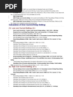 Calculate Setting of Idmt