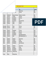 Timetable Term 3 2016