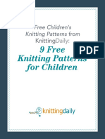 Knitting Pattern For Kidswear