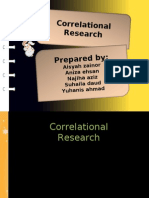 Correlational Research