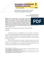 O Ensino de Ciencias Na Educacao Do Campo Uma Pesquisa em Dissertacoes e Teses