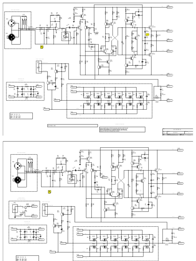 C Audio SR707 Schematics PDF Electrical Engineering Electrical