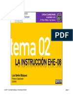 Tema 02 - La Instrucción EHE-08