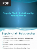 Supply Chain Relationship Management